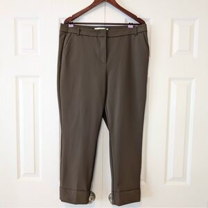 Size 16 Alfred Sung Olive Green Brown Women’s Pants Slacks